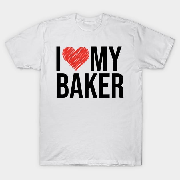 Baker wife husband gifts for her T-Shirt by NeedsFulfilled